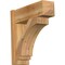 Ekena Millwork Imperial Rough Sawn Craftsman Outlooker, Western Red Cedar, 8"W x 24"D x 24"H OUT08X24X24IMP04RWR - alternate 1